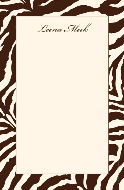 Brown Zebra