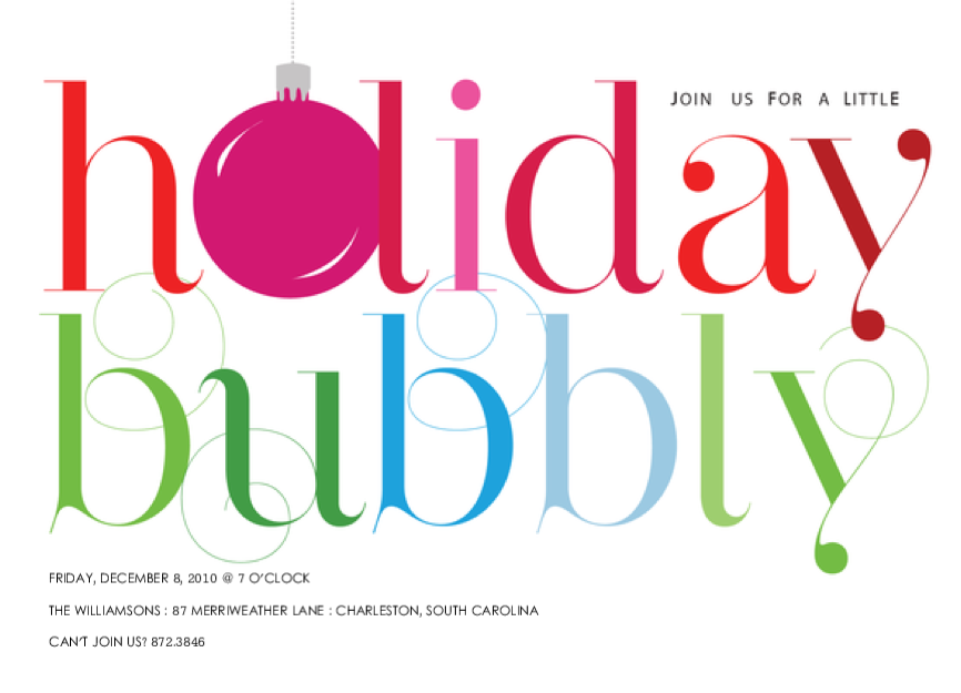 Holiday Bubbly