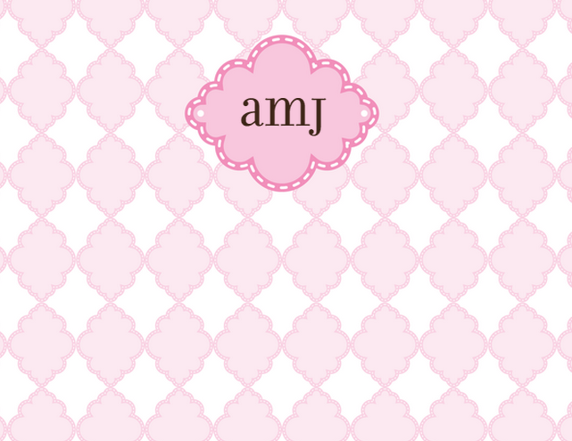 Pink Sweet Monogram