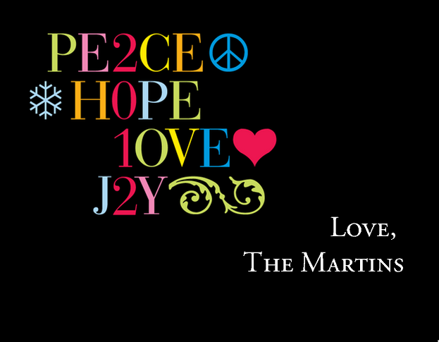 Black Peace Hope Love Joy