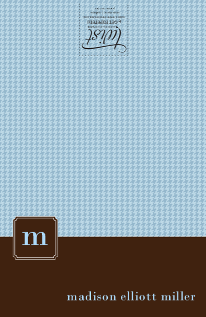 Blue Brown Tiny Houndstooth