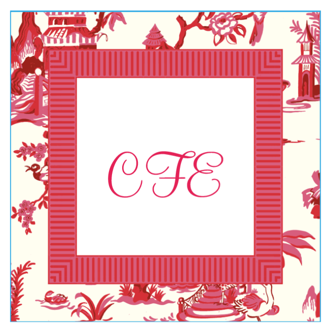 Chinoiserie Red