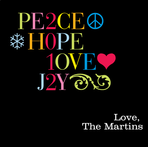 Black Peace Hope Love Joy